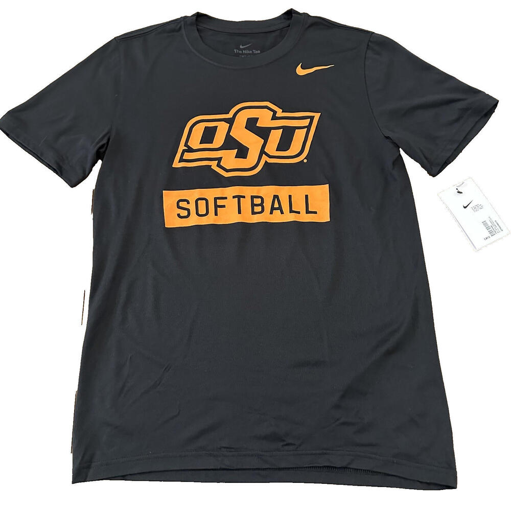 NWT Nike Oklahoma State Cowboys Softball Dri-Fit Shirt Size Men's Small